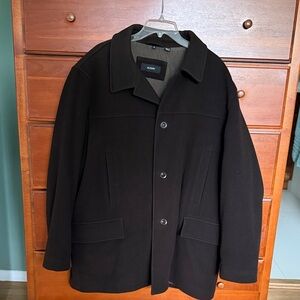 Men's Dark Brown Pea Coat